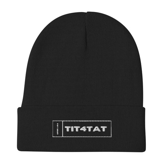 Tit4Tat - Embroidered Beanie