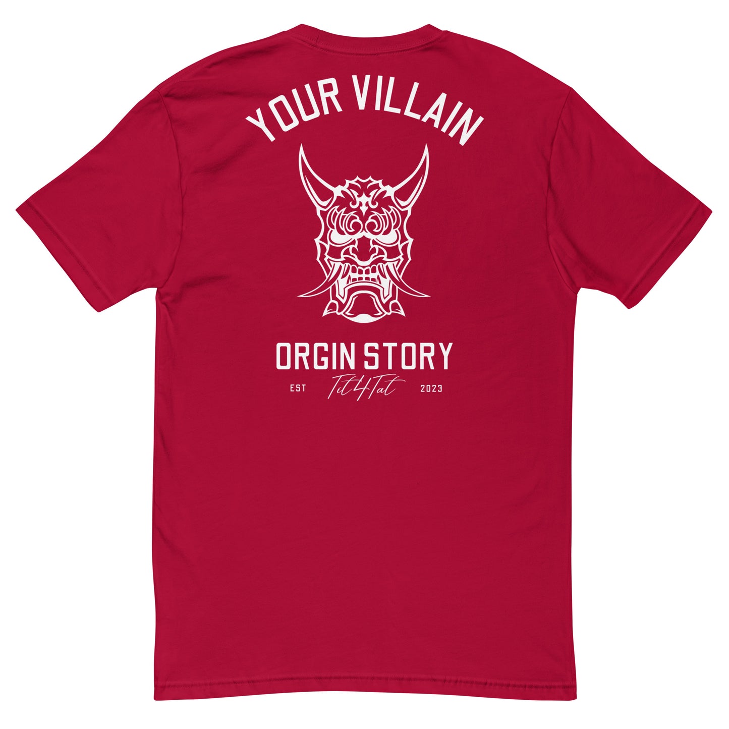 Tit4Tat - "Villain's Genesis" Short Sleeve T-shirt