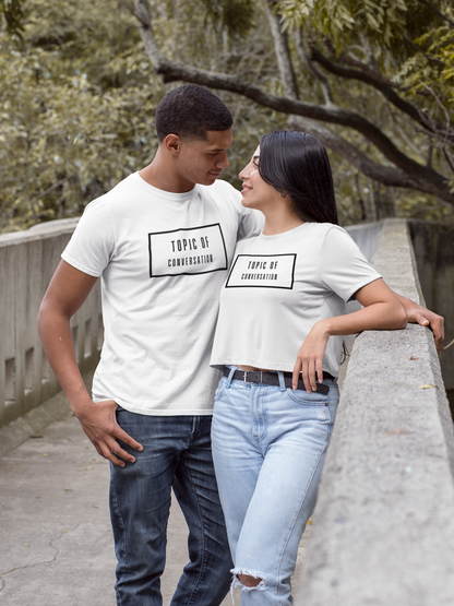 Tit4Tat - Camiseta corta para mujer "Tema de conversación"