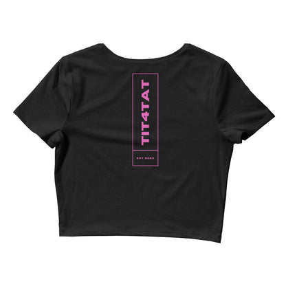Tit4Tat - T-shirt court « Pretty &amp; Petty » pour femmes
